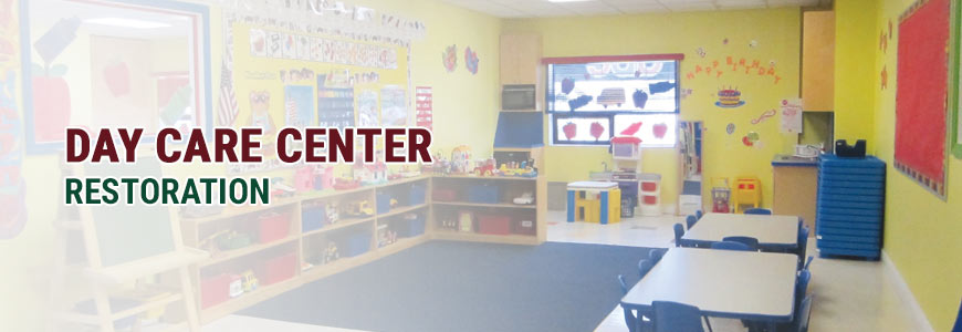 Day Care Center Restoration Services in Raleigh, Durham & Cary NC